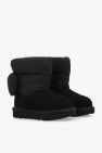 UGG Kids BLACK ‘T Bailey Bow Maxi’ snow boots