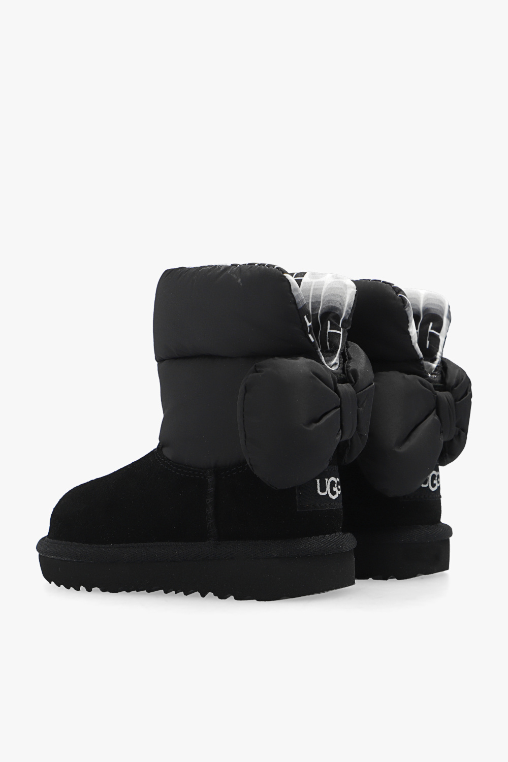ugg high Kids ‘T Bailey Bow Maxi’ snow boots