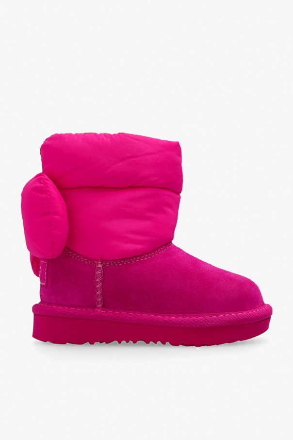 UGG Faux Kids ‘T Bailey Bow Maxi’ snow boots