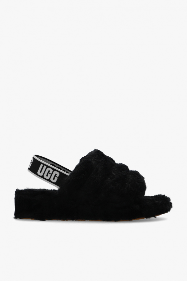 UGG ‘Fluff Yeah Fuzz Sugar’ fur sandals