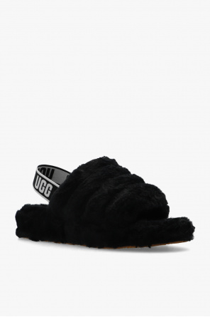 UGG ‘Fluff Yeah Fuzz Sugar’ fur sandals