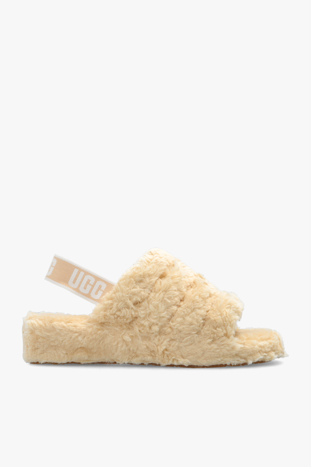 UGG ‘Fluff Yeah Fuzz Sugar’ fur sandals