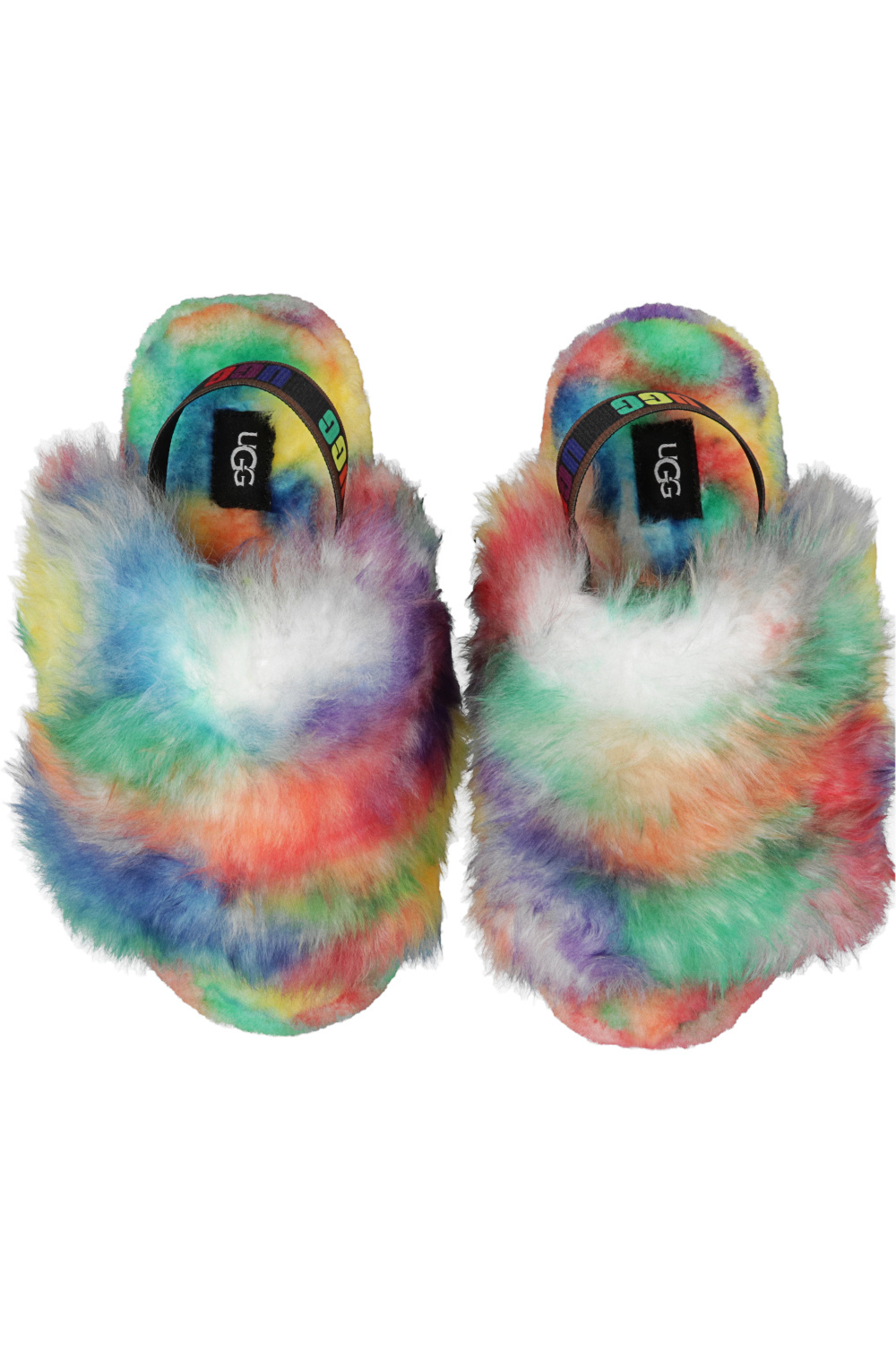 ugg Dressing Kids ‘K Fluff Yeah’ shearling slides