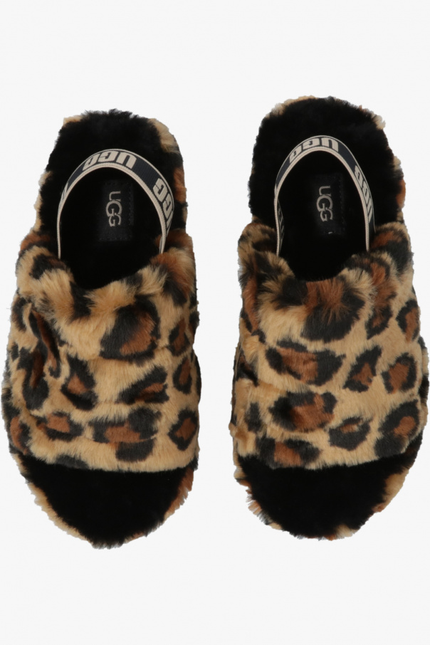 ugg wearing Kids ‘K Ascot’ slippers