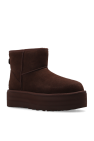 UGG BROWN ‘Classic Mini Platform’ snow boots