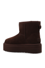 UGG BROWN ‘Classic Mini Platform’ snow boots