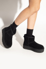 UGG BLACK ‘Classic Ultra Mini Platform’ snow boots