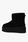 UGG BLACK ‘Classic Ultra Mini Platform’ snow boots