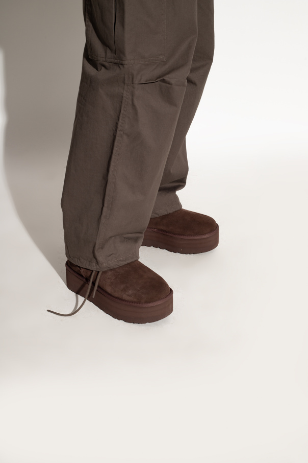 ugg Toe ‘Classic Ultra Mini’ platform boots