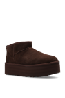 UGG BROWN ‘Classic Ultra Mini’ platform boots