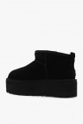 UGG BLACK ‘Classic Ultra Mini Platform’ snow boots