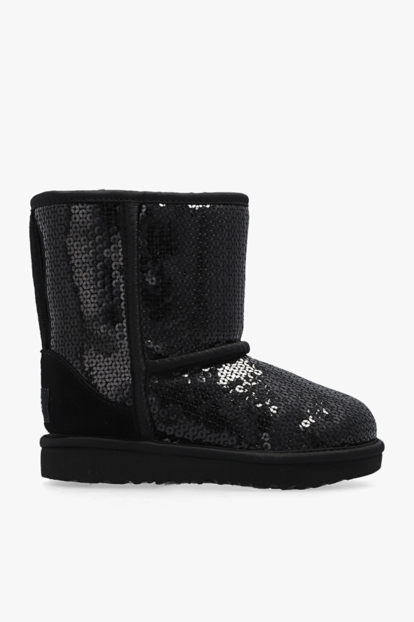 ugg lacquer Kids ‘Classic Short’ snow boots