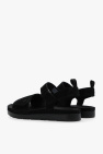 UGG Kids BLACK ‘Goldenstar’ sandals