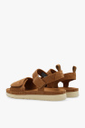UGG Kids BROWN ‘Goldenstar’ sandals