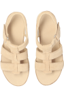 UGG Kids beige ‘Goldenstrap’ sandals
