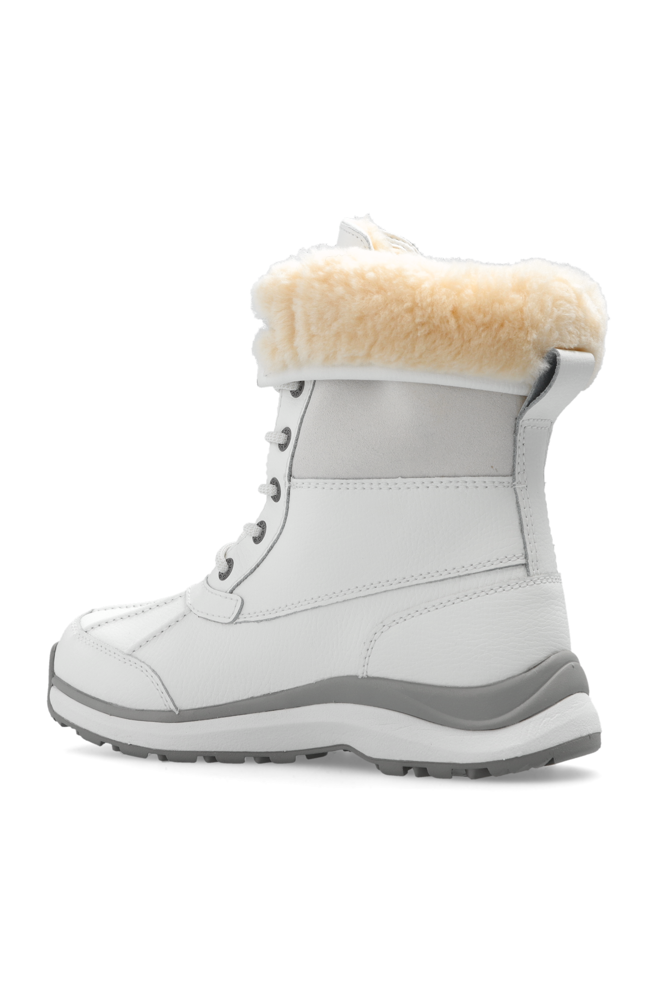 white adirondack boots