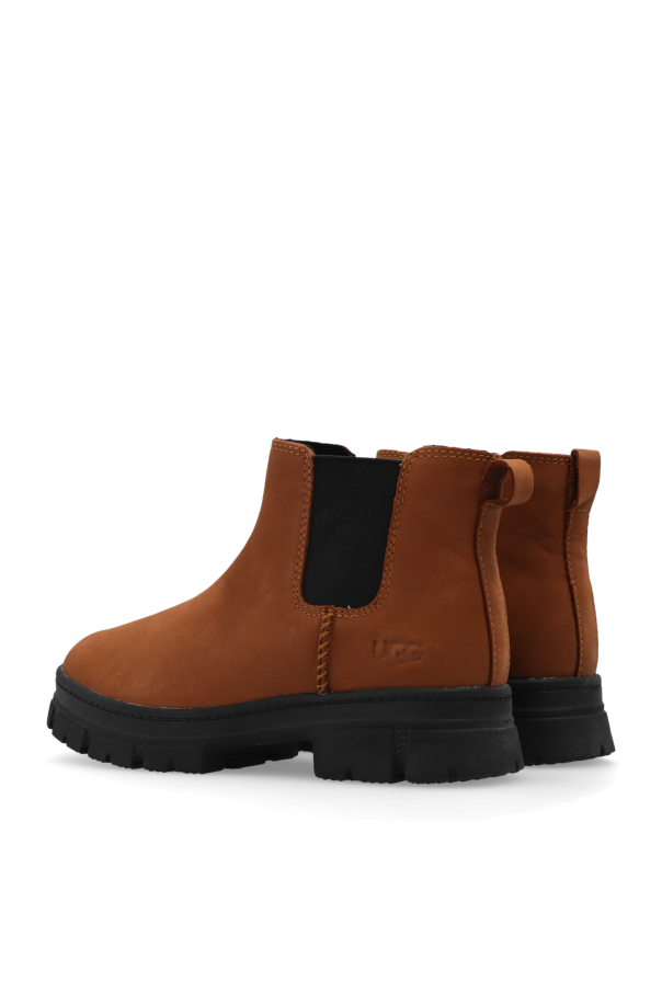 UGG Kids ‘Ashton’ leather ankle boots