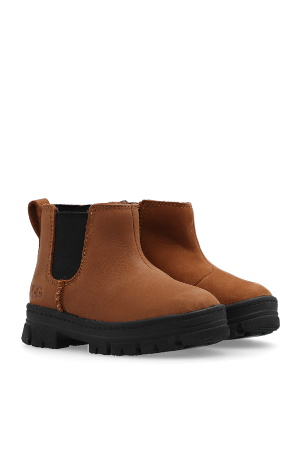 UGG neumel Kids ‘Ashton’ leather ankle boots