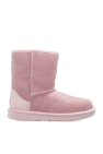 UGG Kids ‘T Classic II Gel Hearts’ snow boots