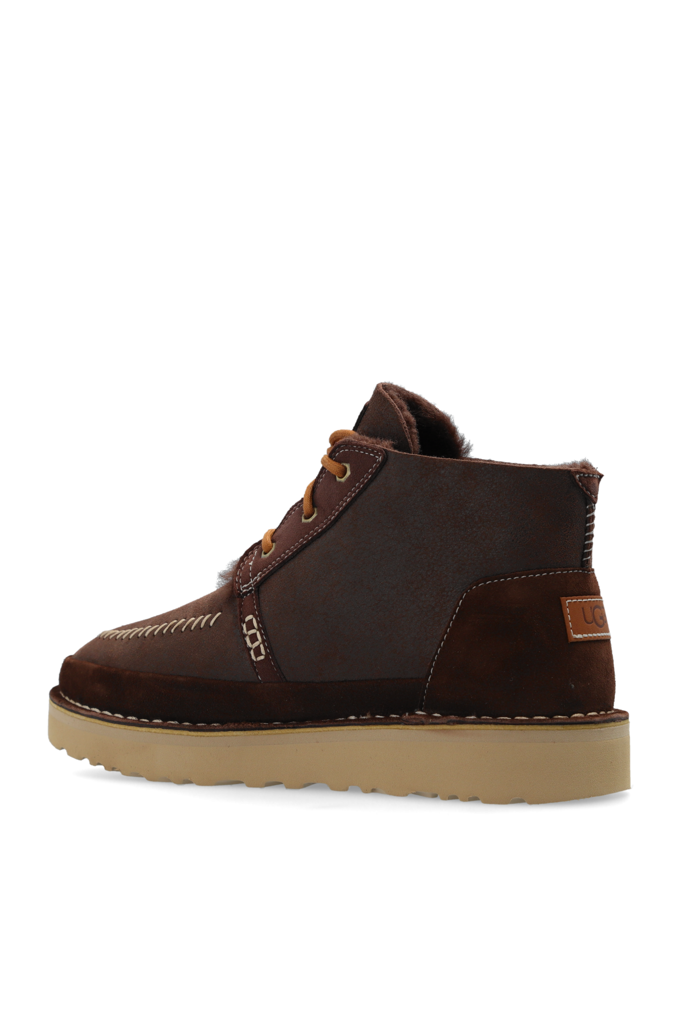 ugg Puff Buty `Жіночі чоботи ugg Puff mini naveah chestnut