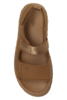 UGG BROWN Platform Sandals 'Goldenglow'