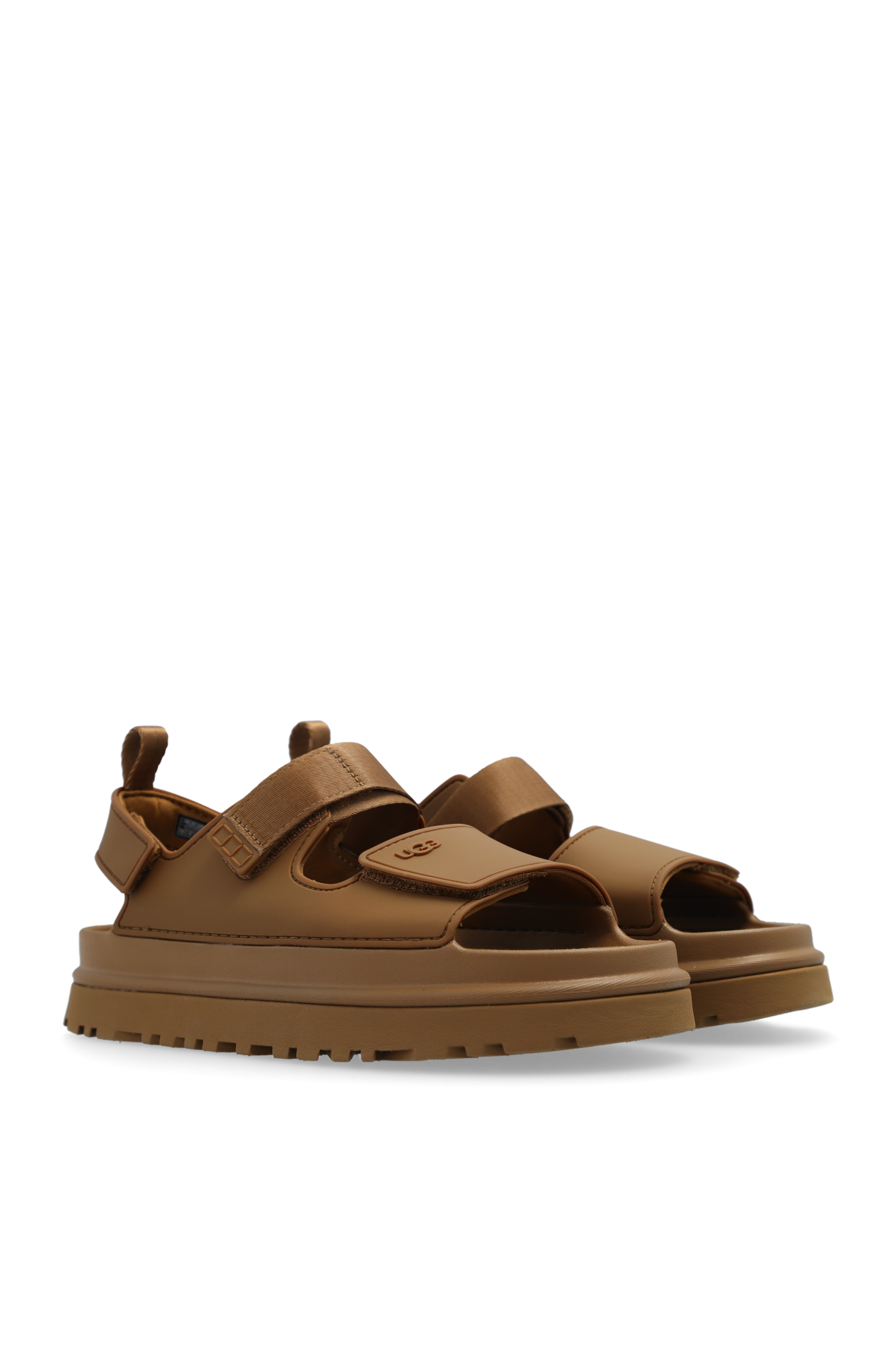 UGG Kids ‘K Goldenglow’ platform sandals