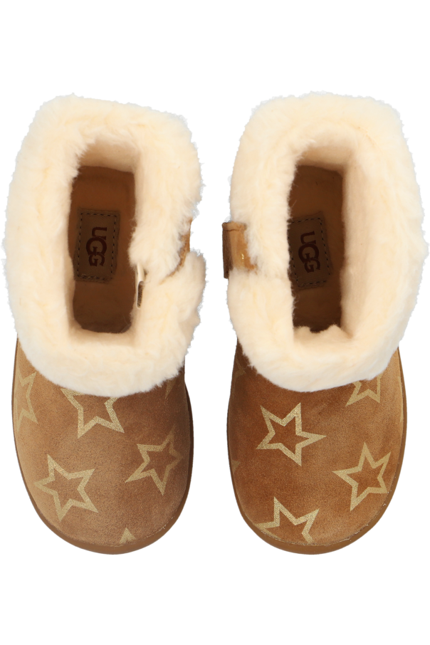 ugg gold Kids Snow Boots 'Sammee Iridescent Stars'