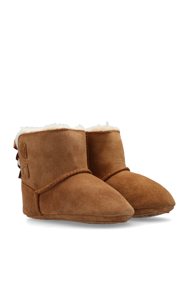 UGG Kids Suede baby shoes Baby Bailey Bow