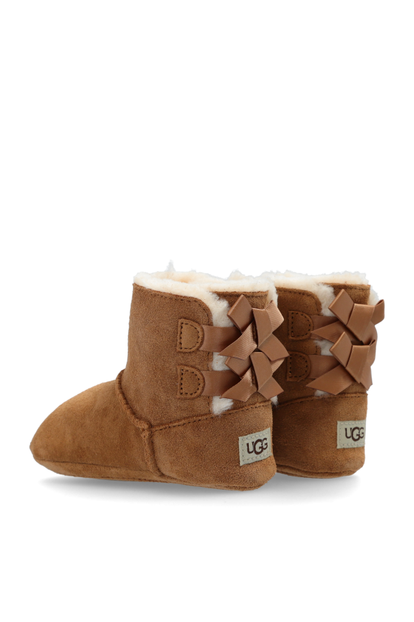 UGG Kids Suede baby shoes Baby Bailey Bow