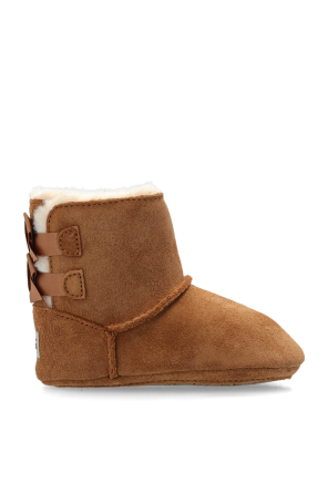 Suede baby shoes Baby Bailey Bow