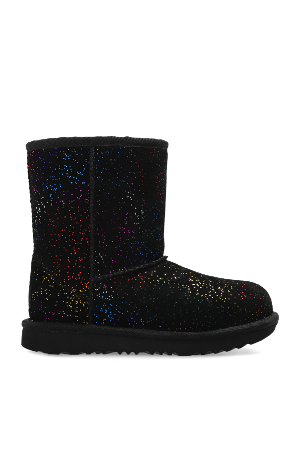 UGG Kids Śniegowce `Kids Classic II Shimmer Sky’