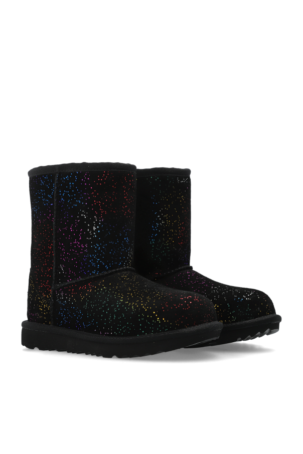 UGG Kids Śniegowce `Kids Classic II Shimmer Sky’