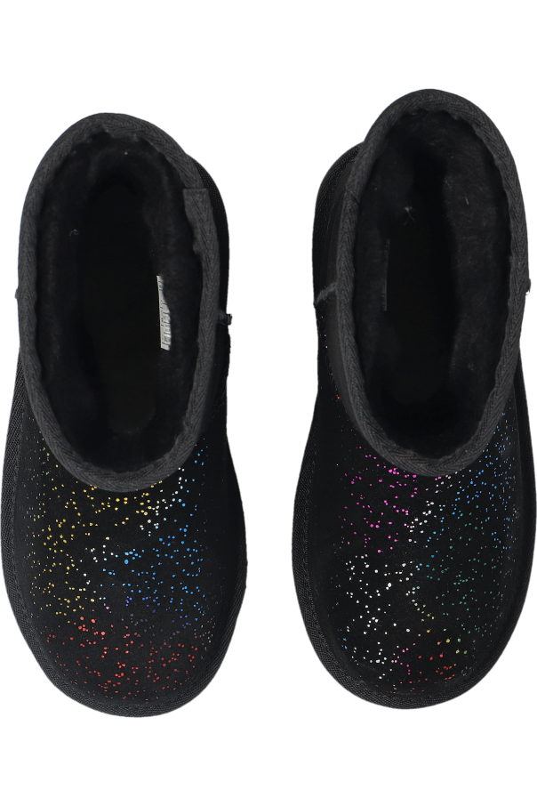 UGG Kids Śniegowce `Kids Classic II Shimmer Sky’