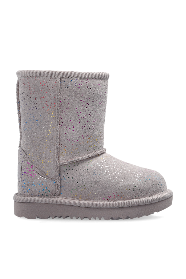 UGG Kids Śniegowce `T Classic II Shimmer Sky’