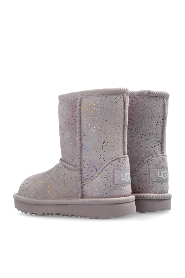 UGG Kids Śniegowce `T Classic II Shimmer Sky’