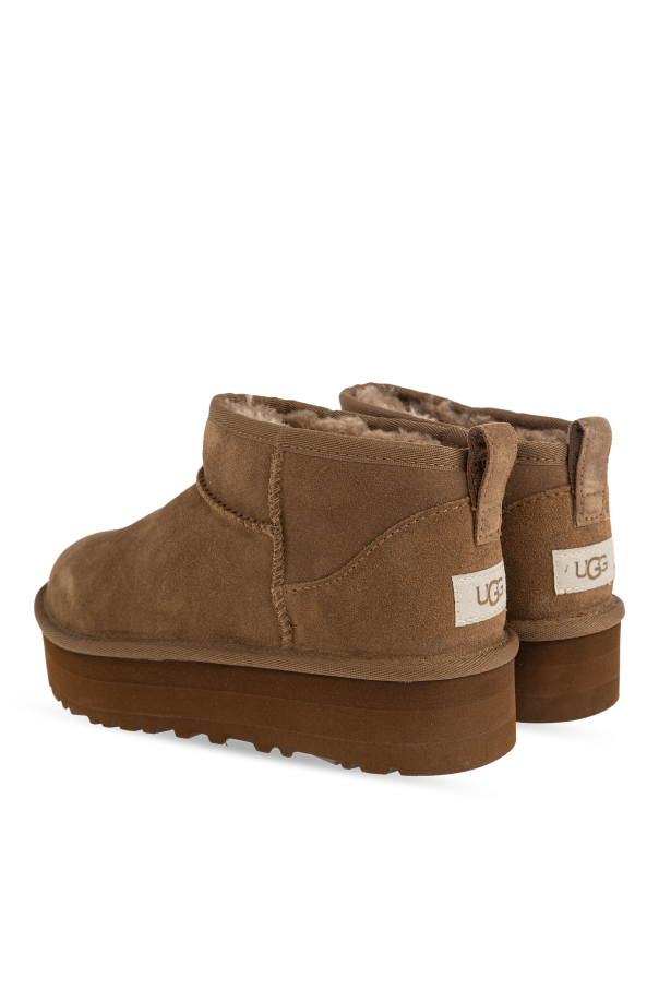 UGG Kids Snow boots on a platform 'CLASSIC ULTRA MINI'