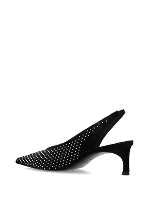 ROTATE Sametové boty na podpatku