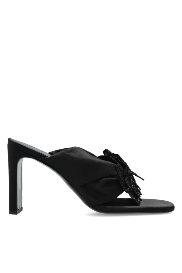 Satin heeled mules od ROTATE