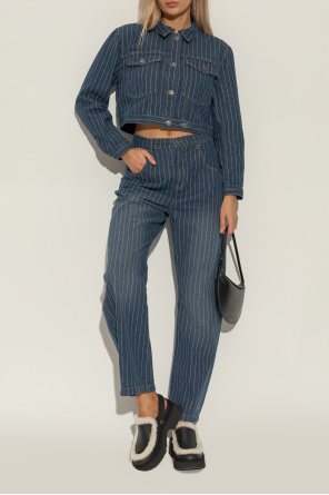 UGG Zuecos de cuero "W ESMEE LEATHER CLOG"