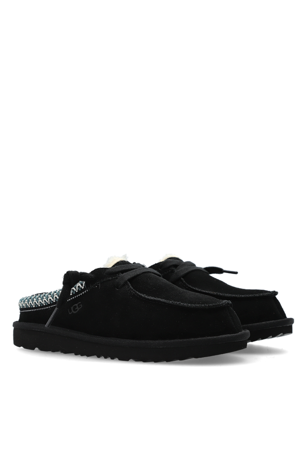 UGG Kids Suede ‘Tasman Mule’ shoes