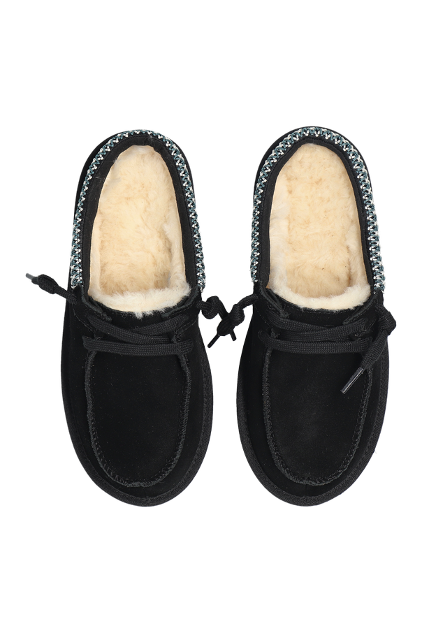 UGG Kids Suede ‘Tasman Mule’ shoes