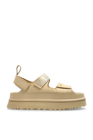 ‘GOLDENGLOW EMBOSSED’ sandals