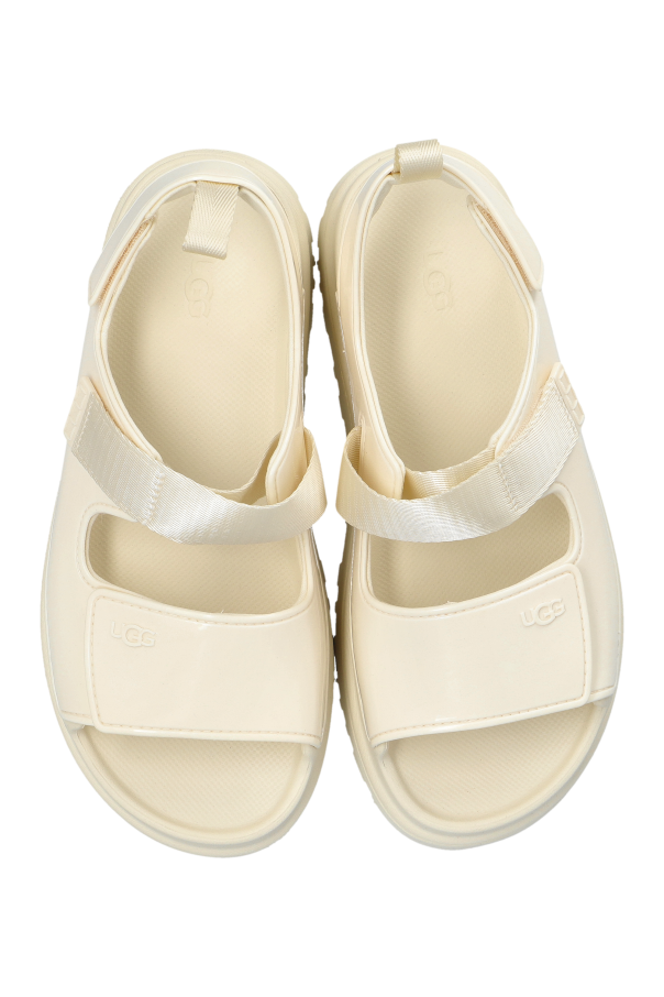 UGG Kids ‘GOLDENGLOW GLOSSY SPARKLES’ sandals