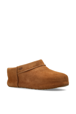 UGG Suede ‘Enwrap Clog’ wedge shoes