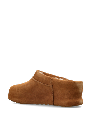 UGG Suede ‘Enwrap Clog’ wedge shoes