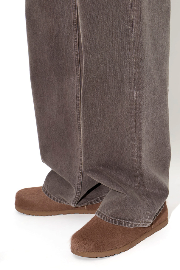 UGG Zuecos de piel ‘Otzo Calf Hair Clog’