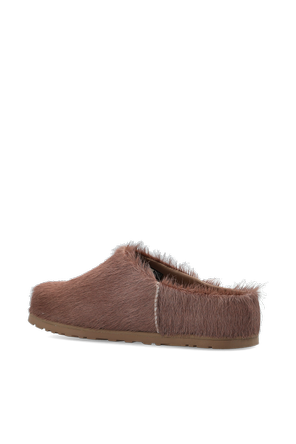 UGG Zuecos de piel ‘Otzo Calf Hair Clog’