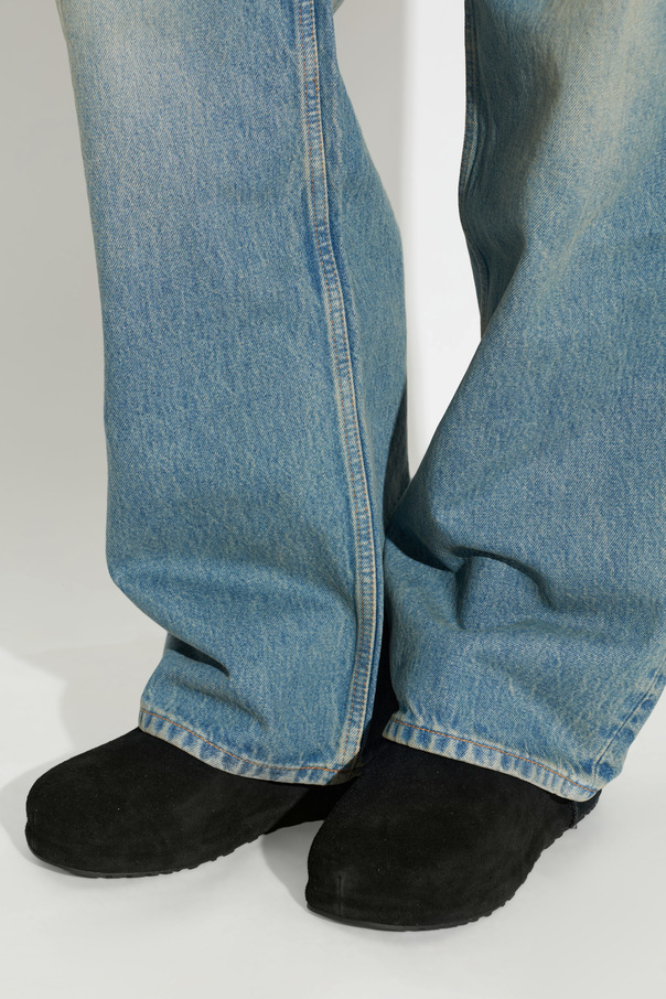 UGG Zamsch-Schneestiefel „Classic Mini Enwrap“