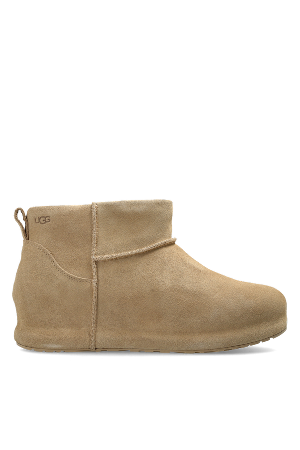 Suede snow boots ‘Classic Mini Enwrap’ od UGG