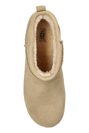 UGG Suede snow boots ‘Classic Mini Enwrap’